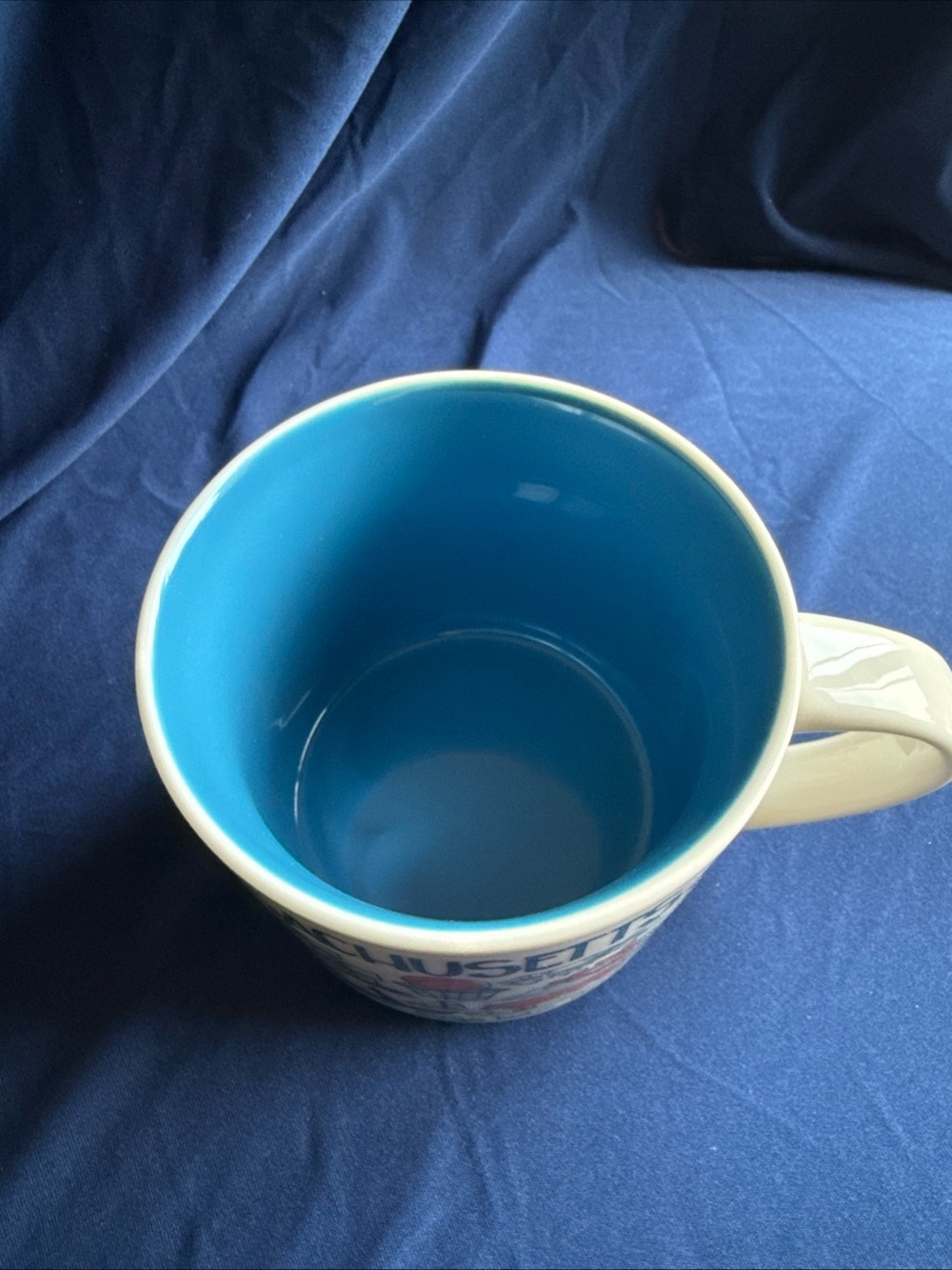 Starbucks Been There Series Massachusetts Mug 14oz Collector Cup w/ Box NWT NEW - Picture 7 of 13